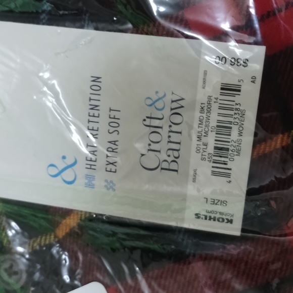 NWT Men's Flannel Shirt sz L - Picture 3 of 5